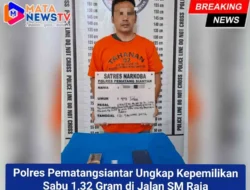 Polres Pematangsiantar Ungkap Kepemilikan Sabu 1,32 Gram di Jalan SM Raja