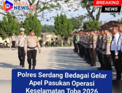 Polres Serdang Bedagai Gelar Apel Pasukan Operasi Keselamatan Toba 2026