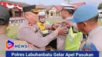 Polres Labuhanbatu Gelar Apel Pasukan Operasi Keselamatan Toba 2026, Wujudkan Pelayanan Prima Jelang Operasi Ketupat