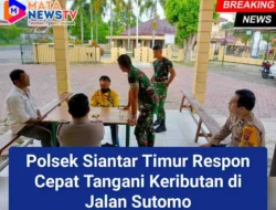 Polsek Siantar Timur Respon Cepat Tangani Keributan di Jalan Sutomo