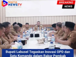 Bupati Labusel Tegaskan Inovasi OPD dan Satu Komando dalam Rakor Pemkab