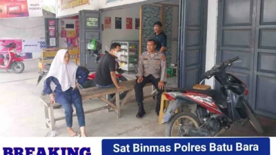 Sat Binmas Polres Batu Bara Laksanakan Cooling System di Lima Puluh