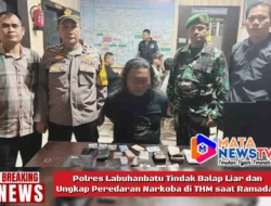 Polres Labuhanbatu Tindak Balap Liar dan Ungkap Peredaran Narkoba di THM saat Ramadan