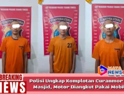 Polisi Ungkap Komplotan Curanmor di Masjid, Motor Diangkut Pakai Mobil