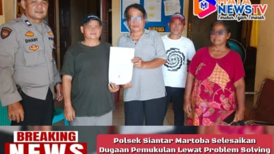 Polsek Siantar Martoba Selesaikan Dugaan Pemukulan Lewat Problem Solving