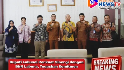 Bupati Labusel Perkuat Sinergi dengan BNN Labura, Tegaskan Komitmen Perang Melawan Narkoba