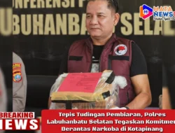 Tepis Tudingan Pembiaran, Polres Labuhanbatu Selatan Tegaskan Komitmen Berantas Narkoba di Kotapinang