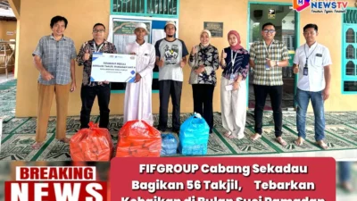 FIFGROUP Cabang Labuhanbatu Selatan Bagikan 56 Takjil,      Tebarkan Kebaikan di Bulan Suci Ramadan