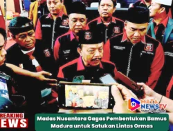 Madas Nusantara Gagas Pembentukan Bamus Madura untuk Satukan Lintas Ormas