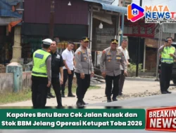 Kapolres Batu Bara Cek Jalan Rusak dan Stok BBM Jelang Operasi Ketupat Toba 2026