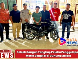 Polsek Bangun Tangkap Pelaku Penggelapan Motor Bengkel di Gunung Malela