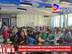 13.084 Penumpang Telah Dilayani di Terminal Bandar Deli Belawan Hingga H-6 Lebaran 2026