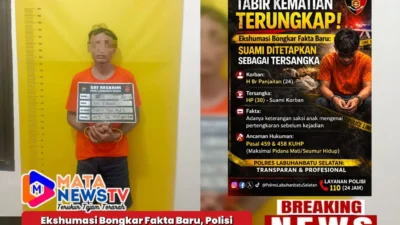 Ekshumasi Bongkar Fakta Baru, Polisi Tetapkan Suami Korban sebagai Tersangka