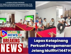 Lapas Kotapinang Perkuat Pengamanan Jelang Idulfitri 1447 H
