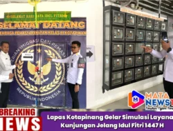 Lapas Kotapinang Gelar Simulasi Layanan Kunjungan Jelang Idul Fitri 1447 H