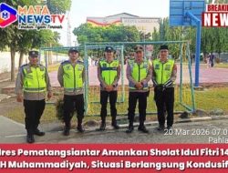 Polres Pematangsiantar Amankan Sholat Idul Fitri 1447 H Muhammadiyah, Situasi Berlangsung Kondusif