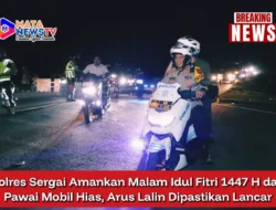 Polres Sergai Amankan Malam Idul Fitri 1447 H dan Pawai Mobil Hias, Arus Lalin Dipastikan Lancar