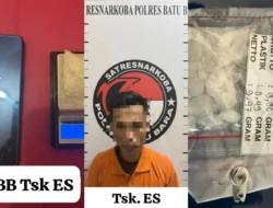 Satresnarkoba Polres Batu Bara Ungkap Dugaan Peredaran Sabu di Simpang Gambus, Satu Pria Diamankan