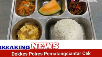Dokkes Polres Pematangsiantar Cek Keamanan MBG Sebelum Distribusi