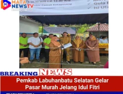 Pemkab Labuhanbatu Selatan Gelar Pasar Murah Jelang Idul Fitri