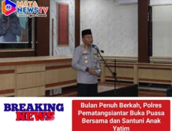 Bulan Penuh Berkah, Polres Pematangsiantar Buka Puasa Bersama dan Santuni Anak Yatim