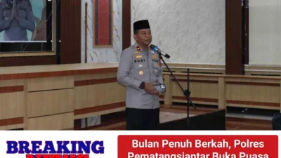 Bulan Penuh Berkah, Polres Pematangsiantar Buka Puasa Bersama dan Santuni Anak Yatim