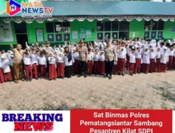 Sat Binmas Polres Pematangsiantar Sambang Pesantren Kilat SDPI