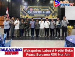 Wakapolres Labusel Hadiri Buka Puasa Bersama RSU Nur Aini