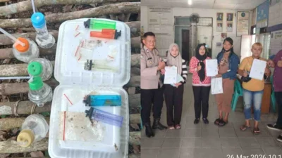 Polsek Bilah Hulu Grebek Sarang Narkoba di Dusun Siborangan, Warga Apresiasi Respon Cepat Polisi
