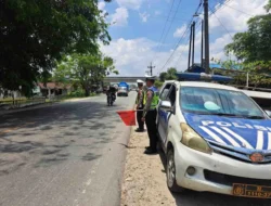 Satlantas Polres Batu Bara Gelar Patroli Jalinsum dan Pengaturan Lalu Lintas di Indrapura