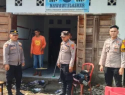 Kebakaran Rumah di Padang Genting, Polisi Lakukan Olah TKP dan Selidiki Penyebab