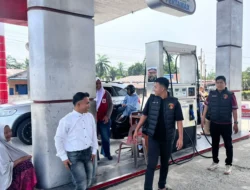 Sat Reskrim Polres Batubara Pantau SPBU Jelang Idul Fitri, Pasokan BBM Dipastikan Aman