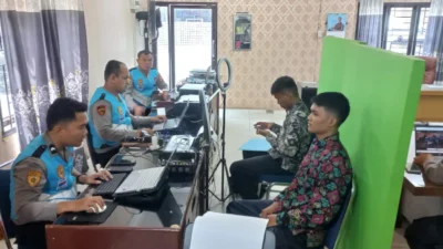 Antusiasme Tinggi, 151 Casis Ikuti Verifikasi Penerimaan Polri 2026 di Polres Labuhanbatu