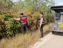 Polsek Jajaran Polres Karimun Gencarkan Sosialisasi Bahaya Karhutla di Wilayah Rawan