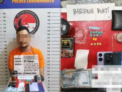 Satres Narkoba Polres Labuhanbatu Ungkap Peredaran Pil Ekstasi di THM, Satu Pelaku Diamankan