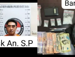 Satresnarkoba Polres Batu Bara Tangkap Pengedar Sabu di Sei Balai, Sita 16,99 Gram