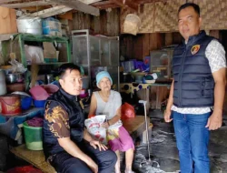Sat Reskrim Polres Batu Bara Salurkan Bantuan Sembako dalam Program Jumat Berkah