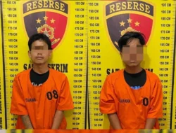 Sat Reskrim Polres Pematangsiantar Tangkap Dua Terduga Pelaku Curat
