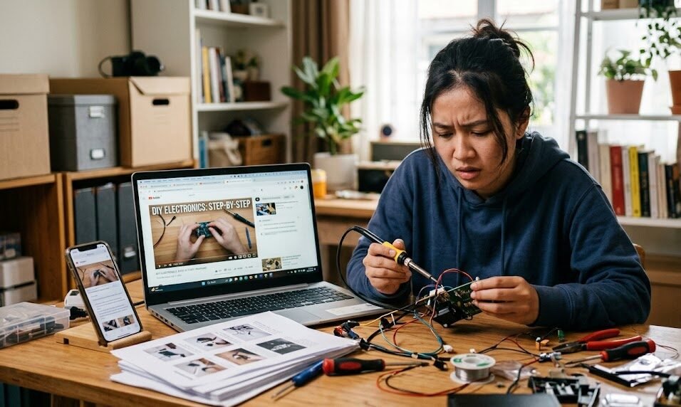 Belajar dari Internet, Tapi Kenapa Banyak yang Gagal Praktik?