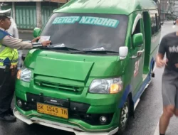 Sat Lantas Polres Pematangsiantar Gencarkan Edukasi Tertib Berlalu Lintas di Jalan Sutomo