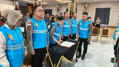 Polres Karimun Gelar Penandatanganan Pakta Integritas Penerimaan Polri T.A. 2026