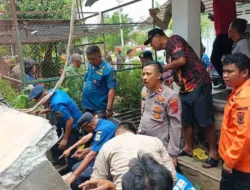 Pekerja Tertimpa Reruntuhan Bangunan, Kapolsek Siantar Barat Pimpin Evakuasi