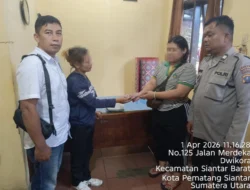 Polsek Siantar Barat Mediasi Dugaan Pencurian di Pasar Horas, Berakhir Damai