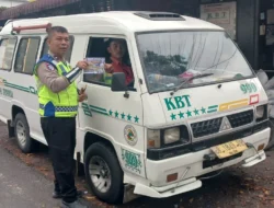 Sat Lantas Polres Pematangsiantar Gencarkan Sosialisasi Tertib Berlalu Lintas di Jalan Parapat
