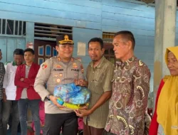 Kapolres dan Forkopimda Salurkan Sembako untuk Warga Terdampak Banjir di Tanoh Alas