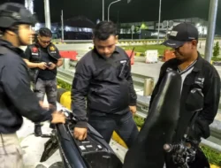Patroli Hingga Subuh, Polres Pematangsiantar Amankan Delapan Sepeda Motor Knalpot Brong