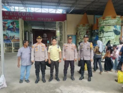 Kapolsek Indrapura Pimpin Patroli dan Pengamanan di Objek Wisata DOGI Park