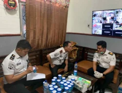 Komitmen Bersih dari Narkoba, Lapas Kotapinang Gelar Tes Urine Pegawai dan WBP
