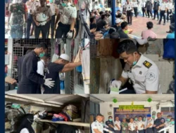 Lapas Kotapinang Gelar Razia Blok Hunian
