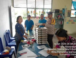 Bhabinkamtibmas Siantar Marihat Pantau Distribusi MBG di PAUD, Perkuat Kedekatan Polri dan Masyarakat